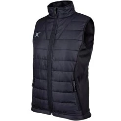 Women's Pro Bodywarmer -Gilbert Rugby 2600 20RCBP17 2081503405 20Jacket 20Pro 20Bodywarmer 20Ladies 20Black 20Main