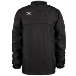 Junior Photon Warm Up Top -Gilbert Rugby 2600 20RCBQ18 2081506905 20Jacket 20Photon 20Warm 20Up 20Black 20Front