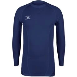 Atomic X Baselayer Junior Top -Gilbert Rugby 2600 20RCEF18 2081502105 20Baselayer 20Atomic 20X 20Dark 20Navy 20Front