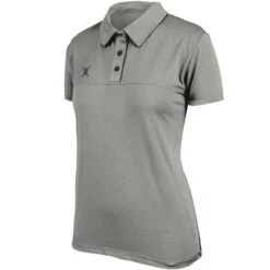 Women's Pro Polo Shirt 12 Women's Pro Polo Shirt -Gilbert Rugby 2600 20RCFG17 2081505005 20Polo 20Ladies 20Pro 20Tech 20Grey 20Main