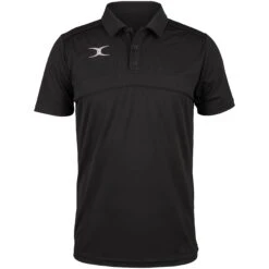 Junior Photon Polo Shirt 32 Junior Photon Polo Shirt -Gilbert Rugby 2600 20RCFI18 2081510705 20Polo 20Photon 20Black 20Front