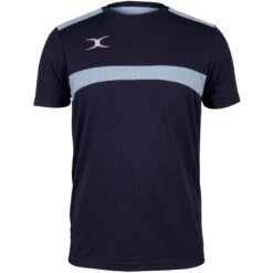 Junior Photon Tee Shirt -Gilbert Rugby 2600 20RCFK18 2081510205 20Tee 20Photon 20Dark 20Navy 20 20Sky 20Front