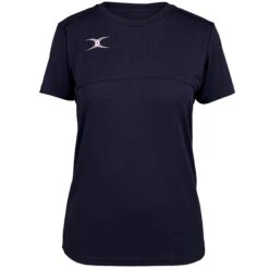 Women's Photon Tee Shirt -Gilbert Rugby 2600 20RCFL18 2081512905 20Tee 20Photon 20Ladies 20Dark 20Navy 20Front