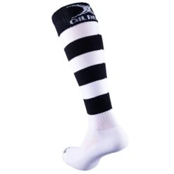 Kryten II Hoops Sock 6 Kryten II Hoops Sock -Gilbert Rugby 81312405 Sock Kryten II Hoop Black White Senior ad843aa9 dea7 44dd 9cef e6ebb105ebc4