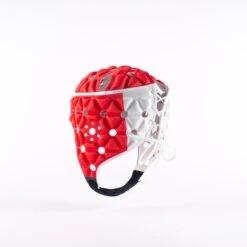 Air Headguard - Junior 19 Air Headguard - Junior -Gilbert Rugby 85521705AirHeadguardRed LeftBack fc9bfae2 8efc 4375 8272 b5a1975afd85