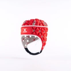 Air Headguard - Junior 18 Air Headguard - Junior -Gilbert Rugby 85521705AirHeadguardRed LeftFront 25f5f18b c772 4bf3 956e 365b408aa651