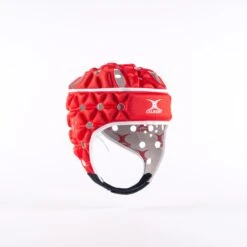 Air Headguard - Junior 21 Air Headguard - Junior -Gilbert Rugby 85521705AirHeadguardRed RightFront b9b26599 3d8e 457a a318 ccee44eb5b30