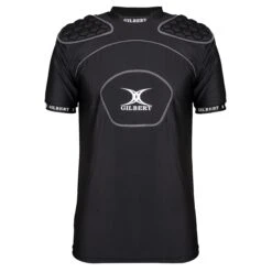 Atomic V3 Shoulder Pads -Gilbert Rugby 85523506BodyArmourAtomicV3RandomsBlack CharFront