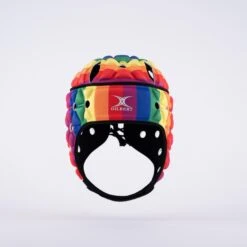 Air Headguard - Rainbow -Gilbert Rugby 85530106TRainbowAirHeadguard4Front