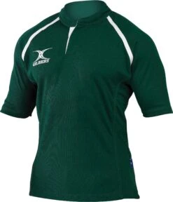 XACT Plain Junior Match Shirt 10 XACT Plain Junior Match Shirt -Gilbert Rugby RCAC14MatchShirt Xact Shirt Green
