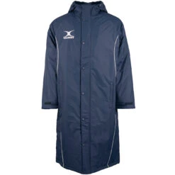 Touchline Sub Jacket -Gilbert Rugby RCBA17Jacket 20Touchline 20Navy 20Front