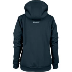 Women's Pro Full Zip Hoodie -Gilbert Rugby RCBQ17Jacket 20Pro 20Technical 20Hoodie 20Full 20Zip 20Ladies 20Dark 20Navy 20Back