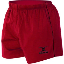 Match Shorts -Gilbert Rugby RCCA13Shorts Match Short Red 1