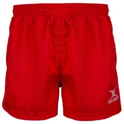 Saracen II Match Shorts - Junior 14 Saracen II Match Shorts - Junior -Gilbert Rugby RCCG19Shorts 20Saracen 20II 20Red 20M 20Front