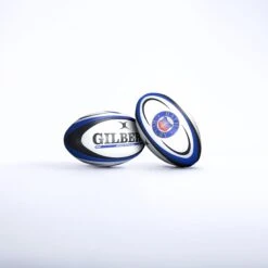 Bath Rugby Replica Ball -Gilbert Rugby RDCA17Replica 20Balls 20BALL 20REPLICA 20BATH 20MINI 20UV2