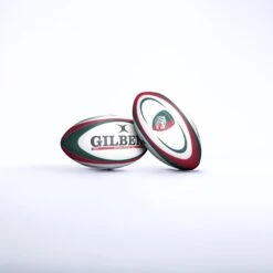 Leicester Tigers Replica Ball -Gilbert Rugby RDCE13Replica 20Balls 20REPLICA 20LEICESTER 20SZ 20MIDI 20UV 202